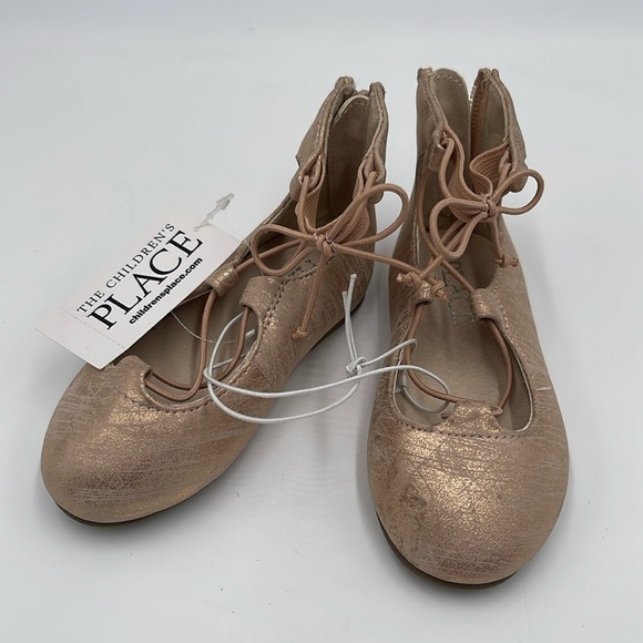 The Children's Place Other - NWT The Children's Place Girl's Ballet Flat Rose Gold SIZE 5